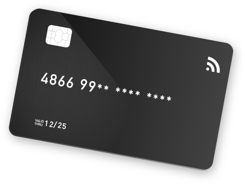 C CardPay black virtual card
